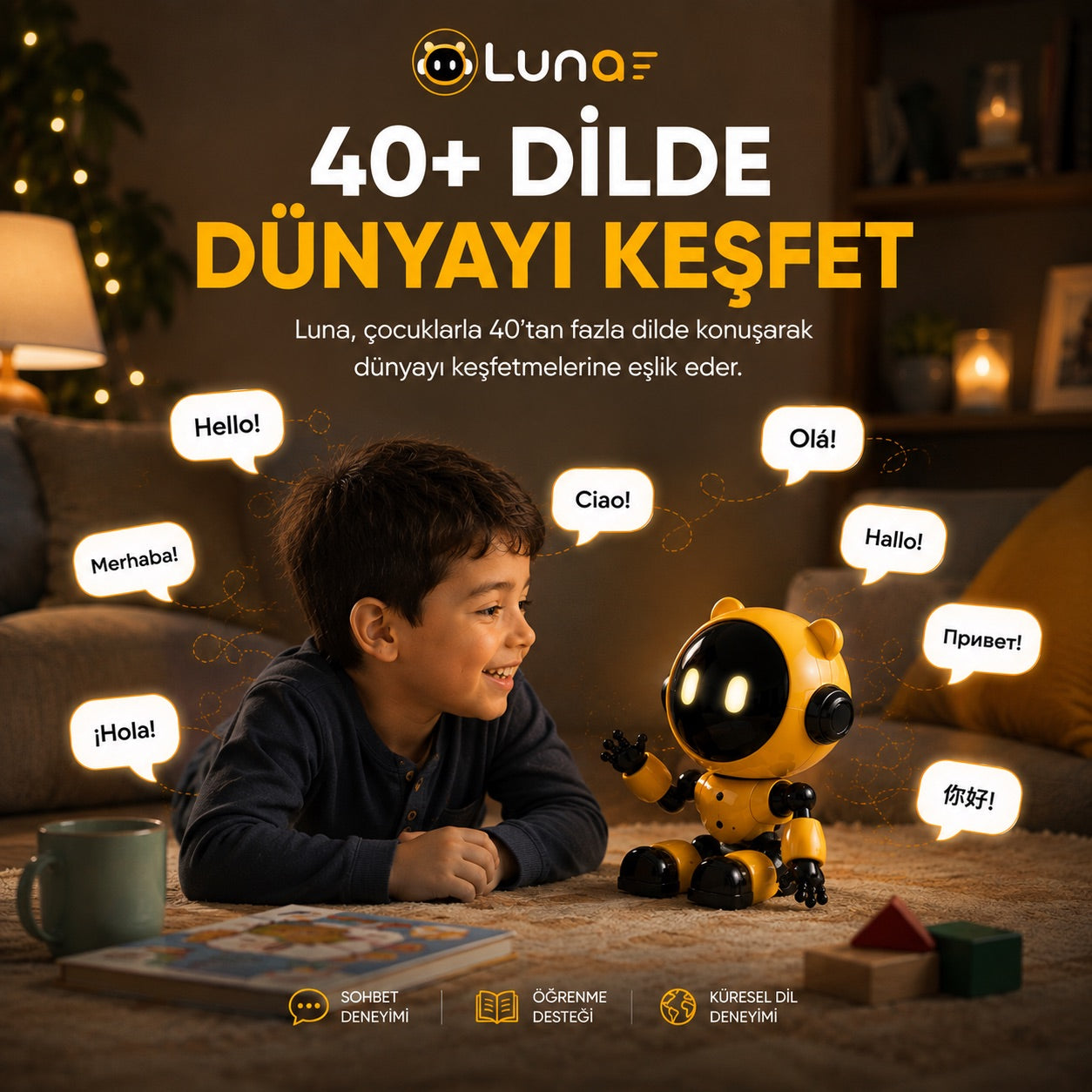 Luna  Yapay Zeka  Robotu