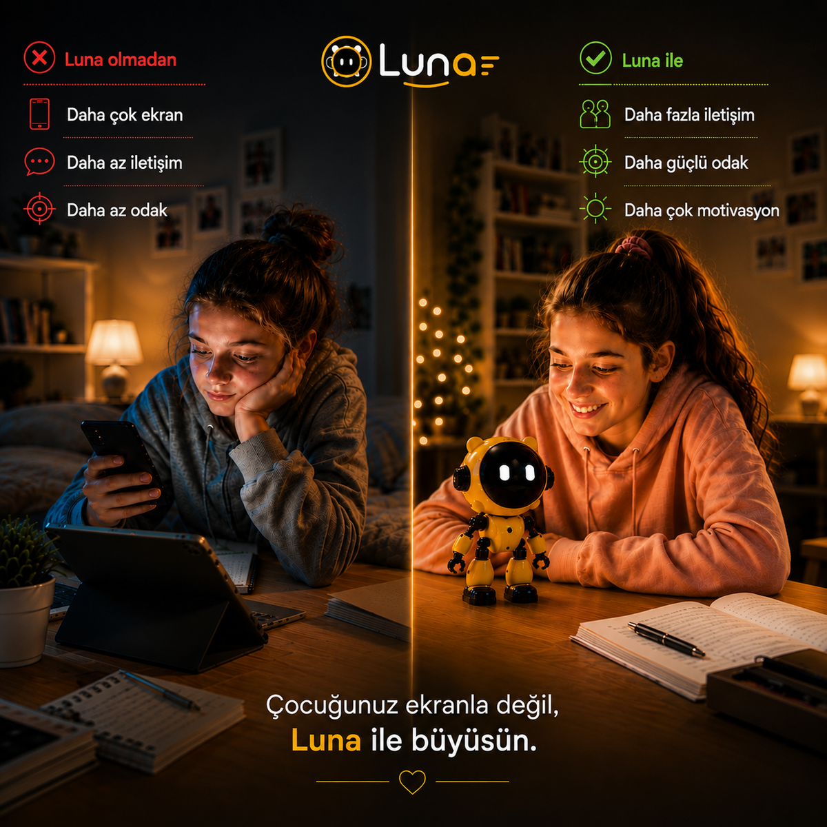 Luna  Yapay Zeka  Robotu